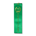 2"x8" Participant Stock Award Ribbon W/ Trophy Image (Carded)